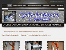 Tablet Screenshot of cycleslamoure.com